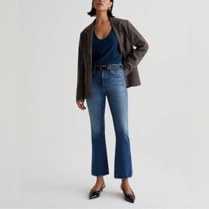 AG Farrah Boot Crop Mid-Rise Bootcut Jeans Size 28